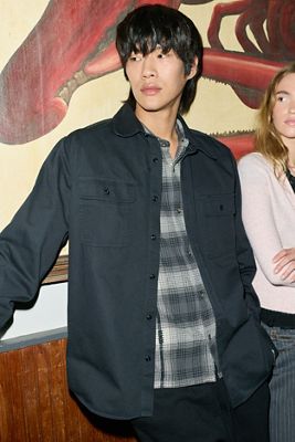 BDG Schwarzes Utility-Arbeitshemd