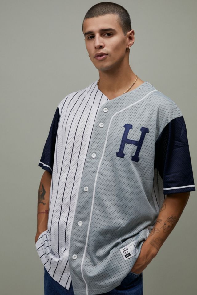 HUF Harlem Black Baseball Jersey