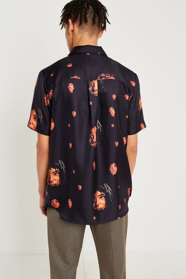 Soulland Zev Black Silk Shirt #4