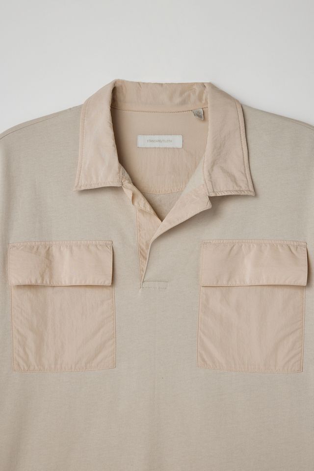 Standard Cloth Camicia con colletto intrecciato crema #3