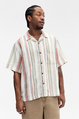 Nico Multi-Stripe Shirt en taille: XS - BDG - Modalova