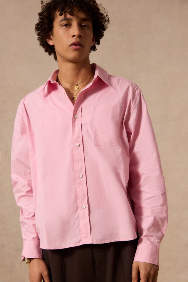 Loom Nolan Pink Popeline Businesshemd #1