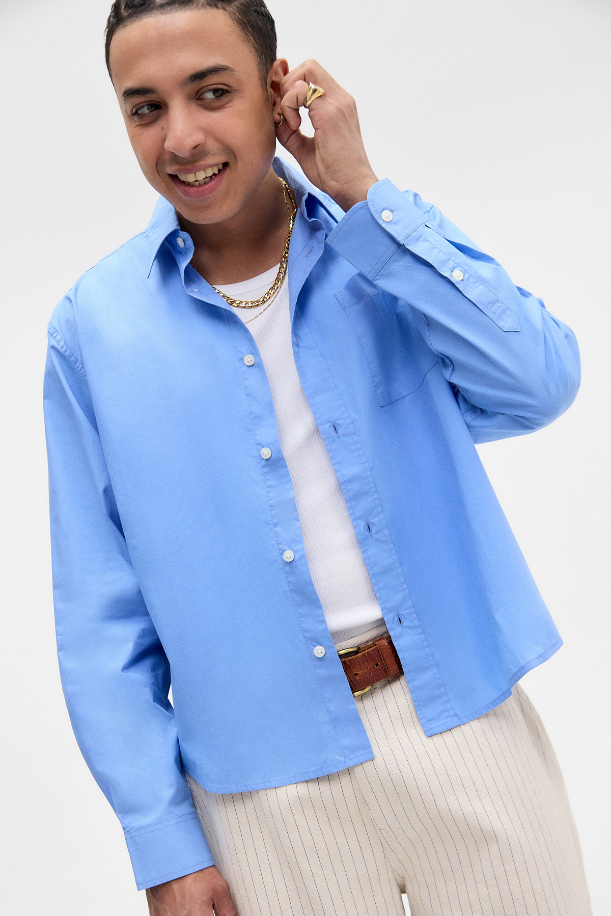 Loom Blue Nolan Business Shirt