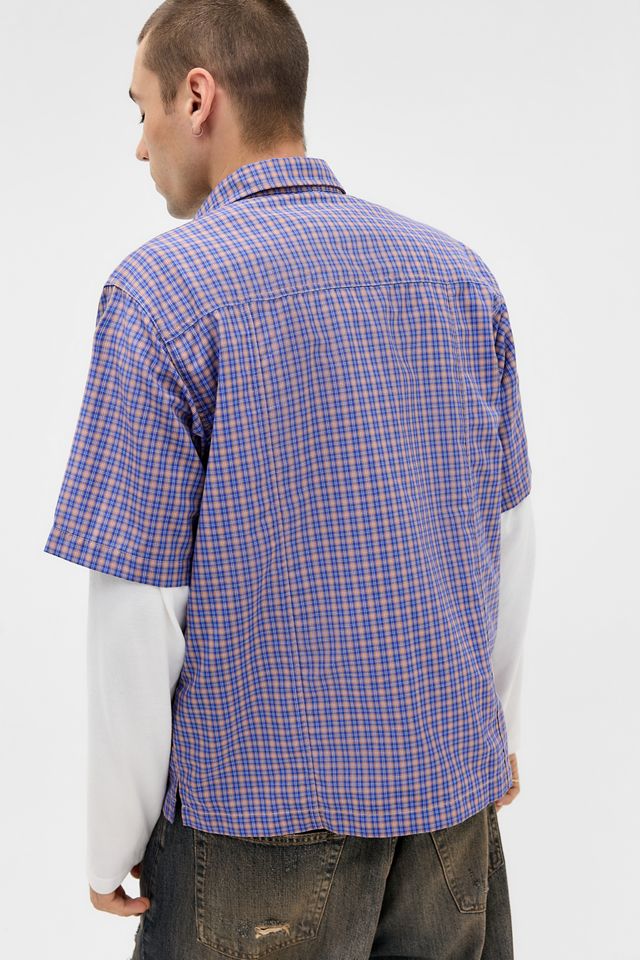 Jaded London UO Exklusives Blaues Typo-Shirt #3