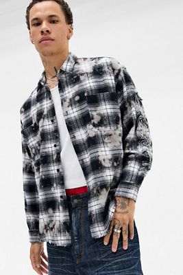 【JADED LONDON】 送料関税込み Multi Typo シャツ JADED LONDON】 送料関税込み Multi Typo シャツ