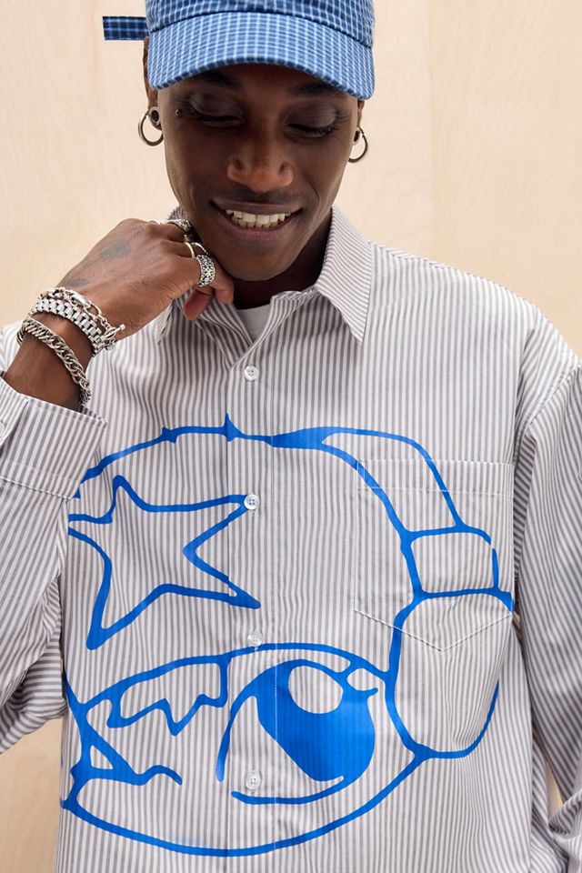 Jaded London UO Exclusive Stereo Stripe Shirt #1