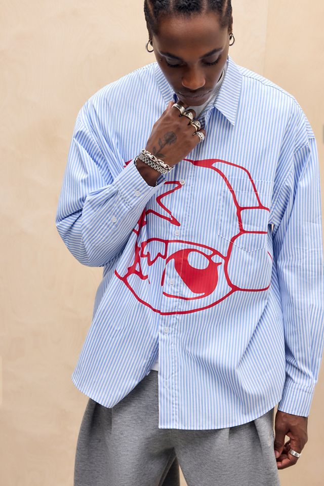 Jaded London UO Exclusive Stereo Stripe Shirt | Urban