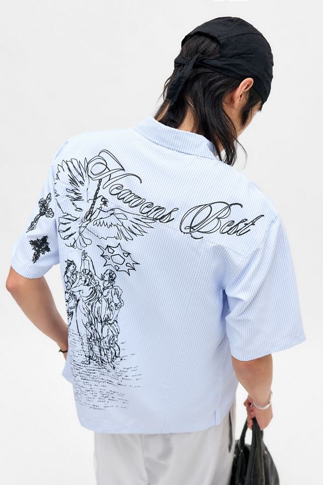 Jaded London Camicia a Righe Sketch #6