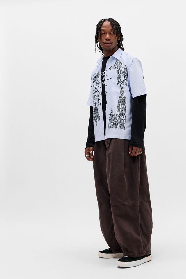 Jaded London Sketch Pinstripe Shirt #3