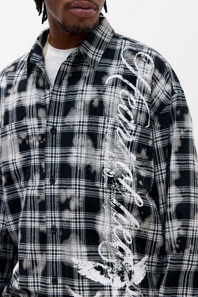Jaded London Spirit Checked Flannel Shirt | Urban Outfitters UK