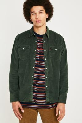 Levi's corduroy shop barstow western shirt