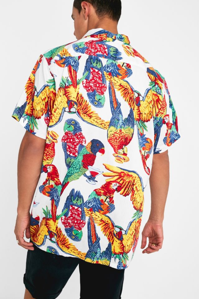 Levi's on sale parrot shirt