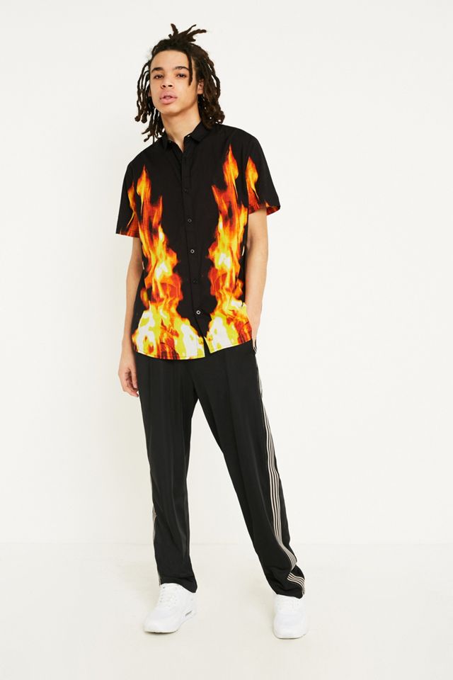 Camicia a maniche corte Rolla's Fire Print #1