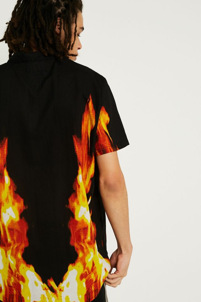 Camicia a maniche corte Rolla's Fire Print #3