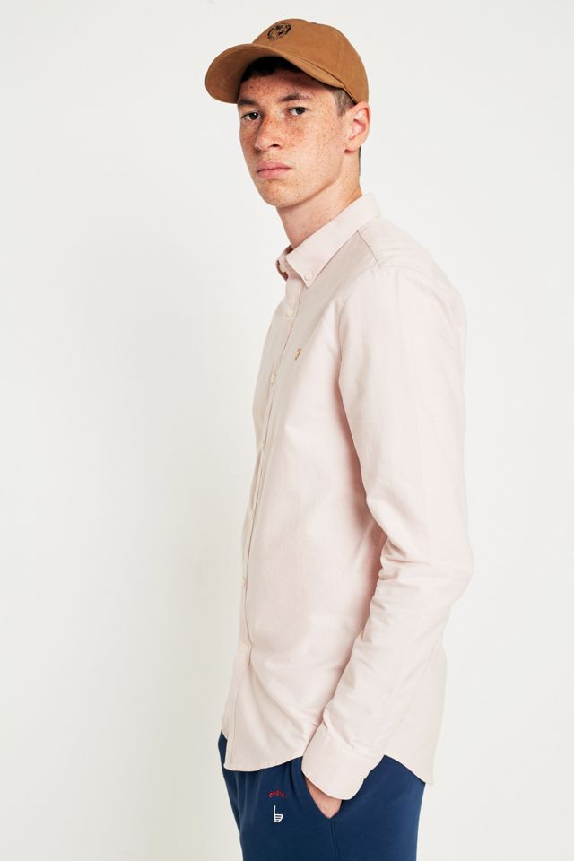 Farah Brewer Pink Long-Sleeve Shirt #1