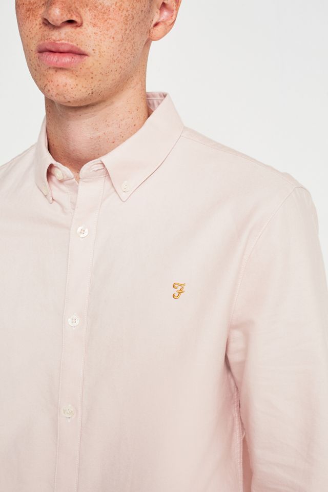 Farah Brewer Pink Long-Sleeve Shirt #4