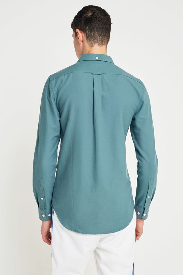 Farah Brewer Sea Green Long-Sleeve Shirt #3