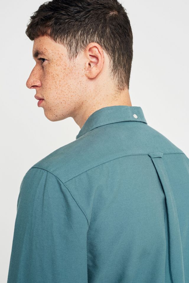 Farah Brewer Sea Green Long-Sleeve Shirt #4
