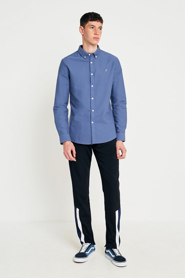 Farah Brewer Camicia a maniche lunghe fiordaliso #6