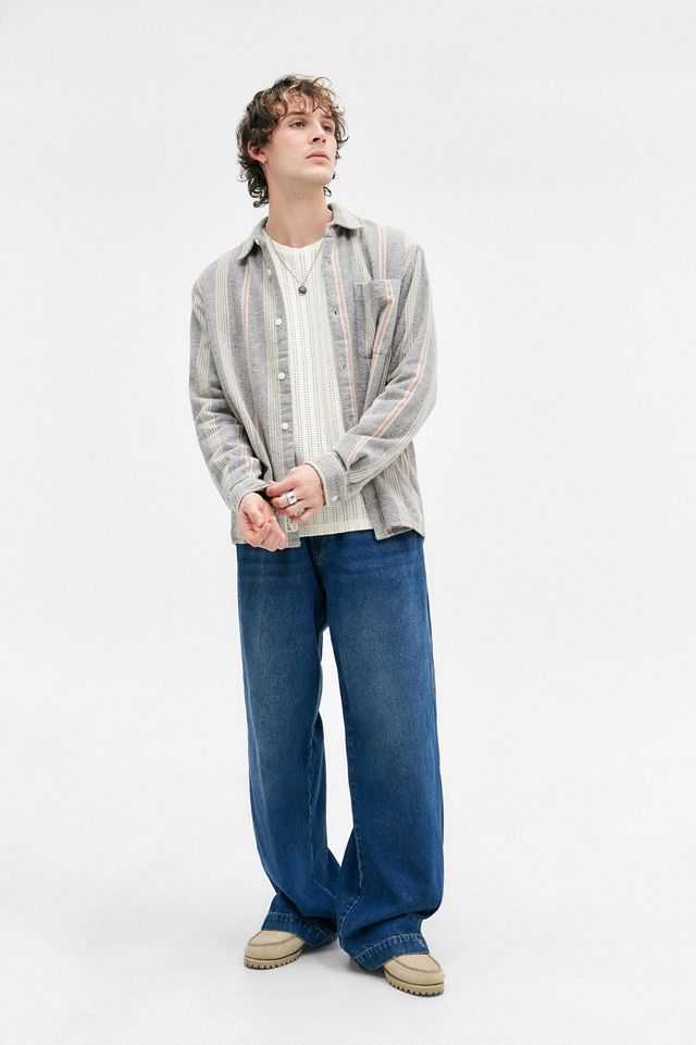 Camisa de Rayas Cepillada BDG #1