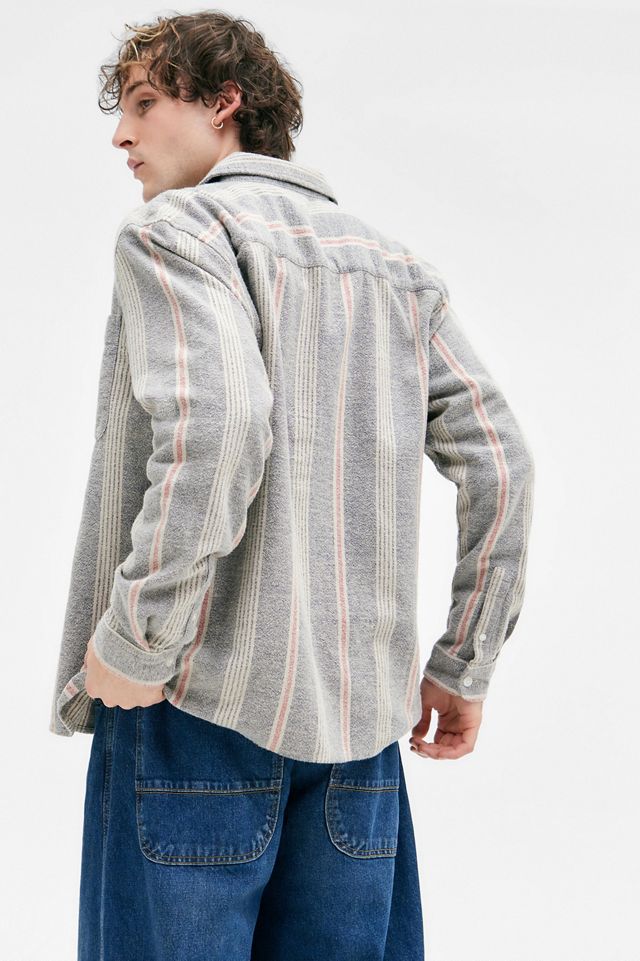 Camisa de Rayas Cepillada BDG #3