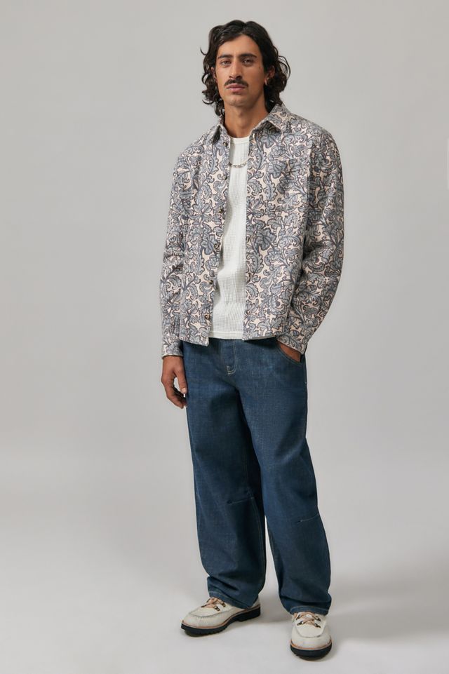 BDG Baroque Print Long Sleeve Shirt #2