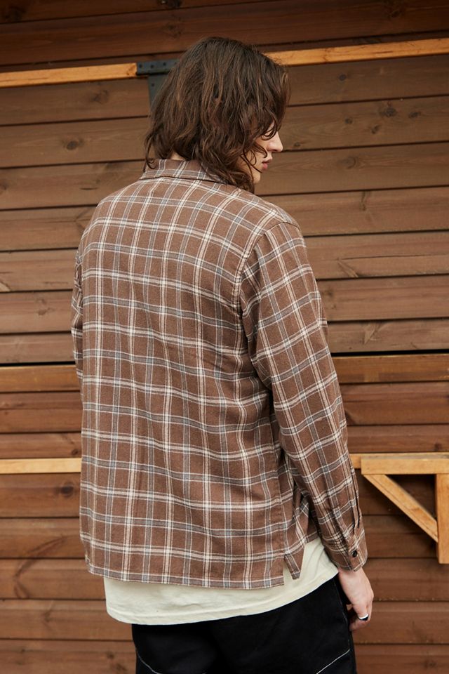 Santa Cruz UO Esclusiva Camicia Marrone Check El Jefe #2