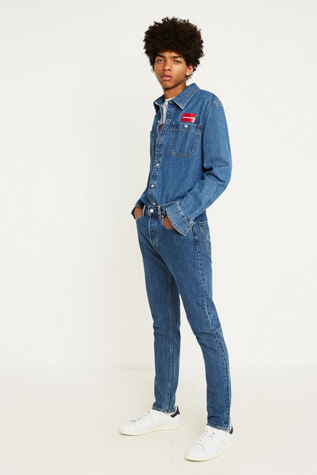 Calvin Klein Jeans Mid Stone Long-Sleeve Uniform Shirt #1