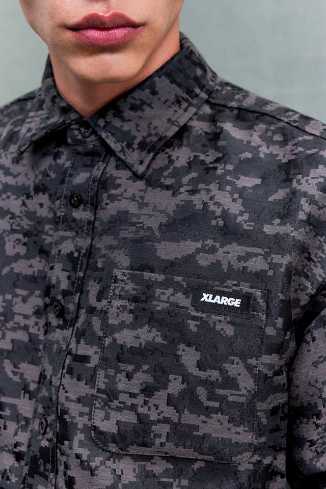 Chemise XLARGE camouflage noire #2