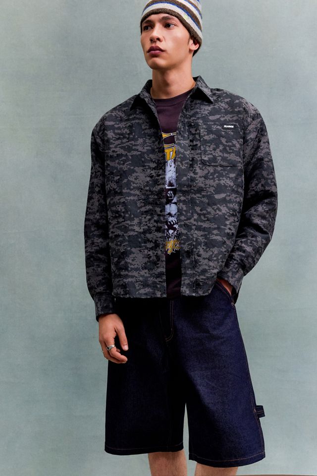 Chemise XLARGE camouflage noire #5