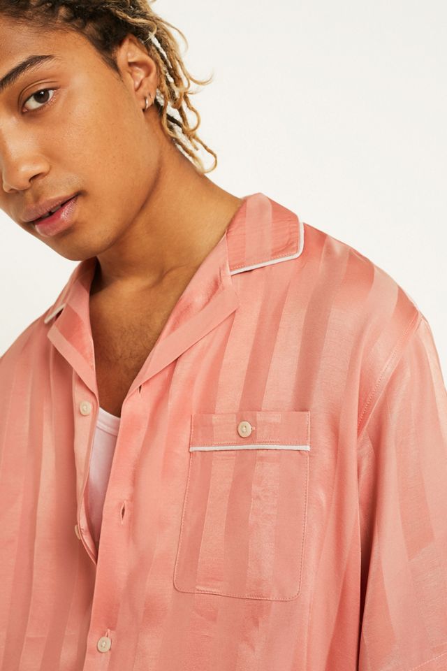 Loom - Chemise manches courtes rayée style pyjama #2
