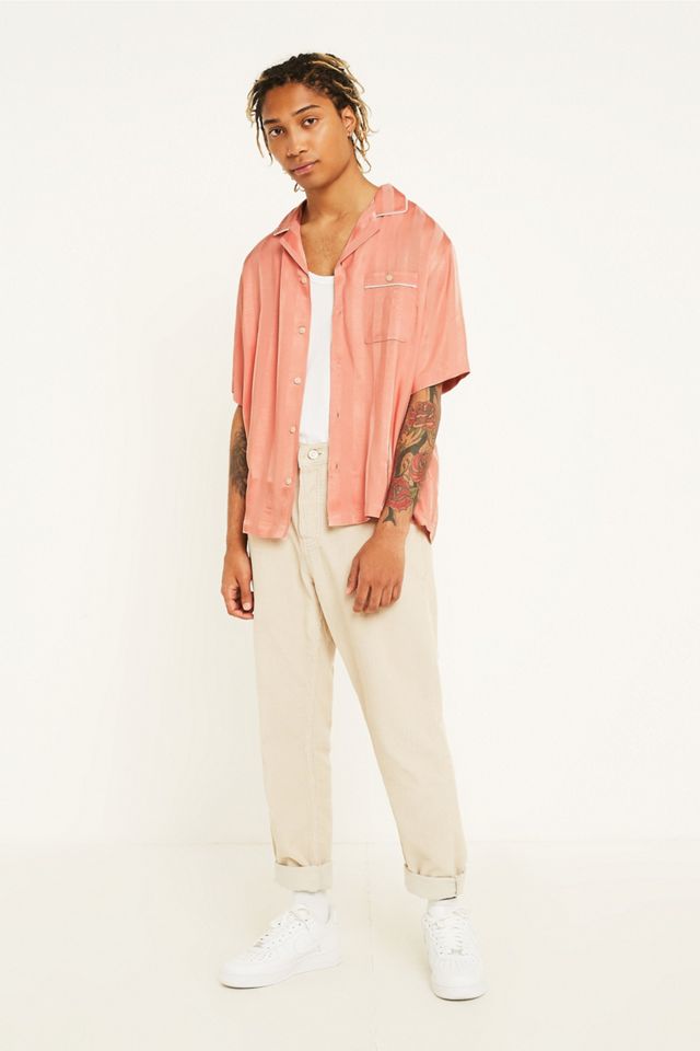 Loom - Chemise manches courtes rayée style pyjama #3