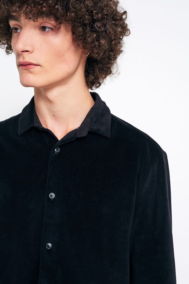 Loom Camicia a maniche lunghe in velluto nero #3