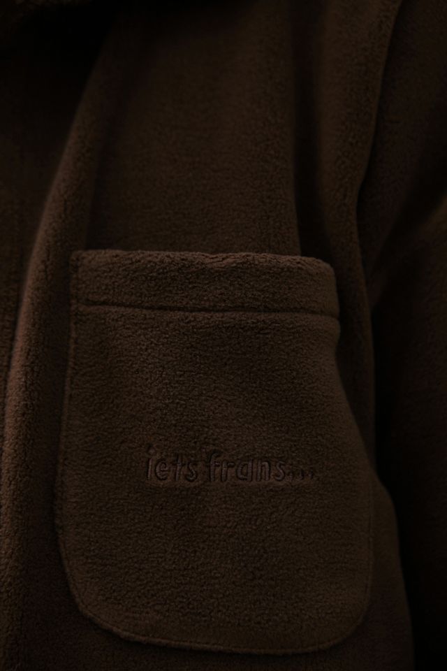 iets frans... Shacket de lana de chocolate #3
