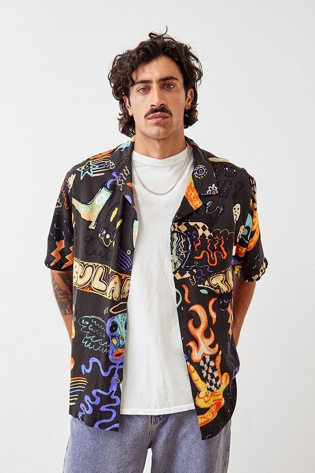 UO Graphic Doodles Shirt | Urban Outfitters UK