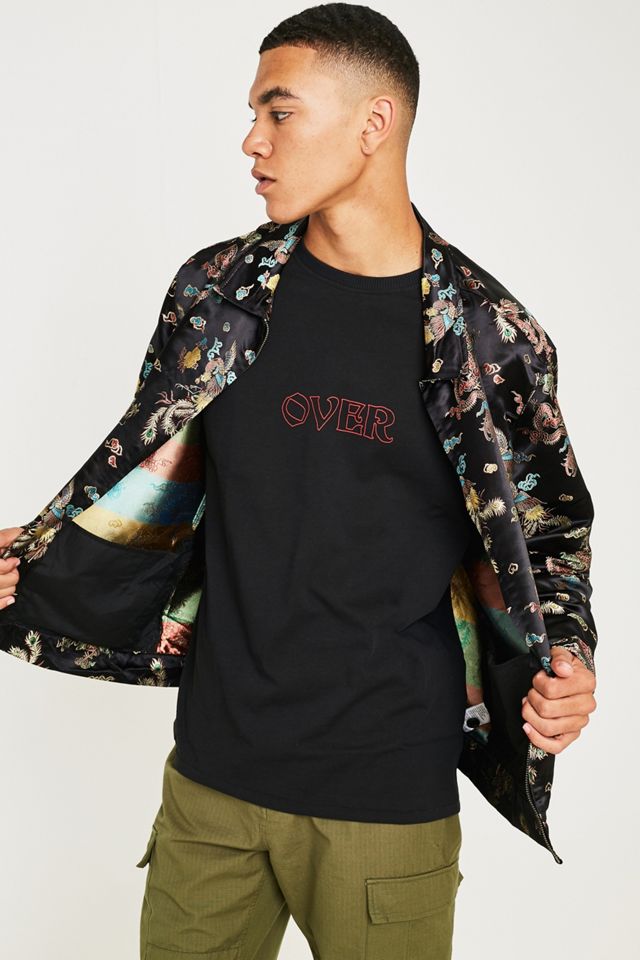 UO Brocade Zip-Up Long-Sleeve Shirt #2
