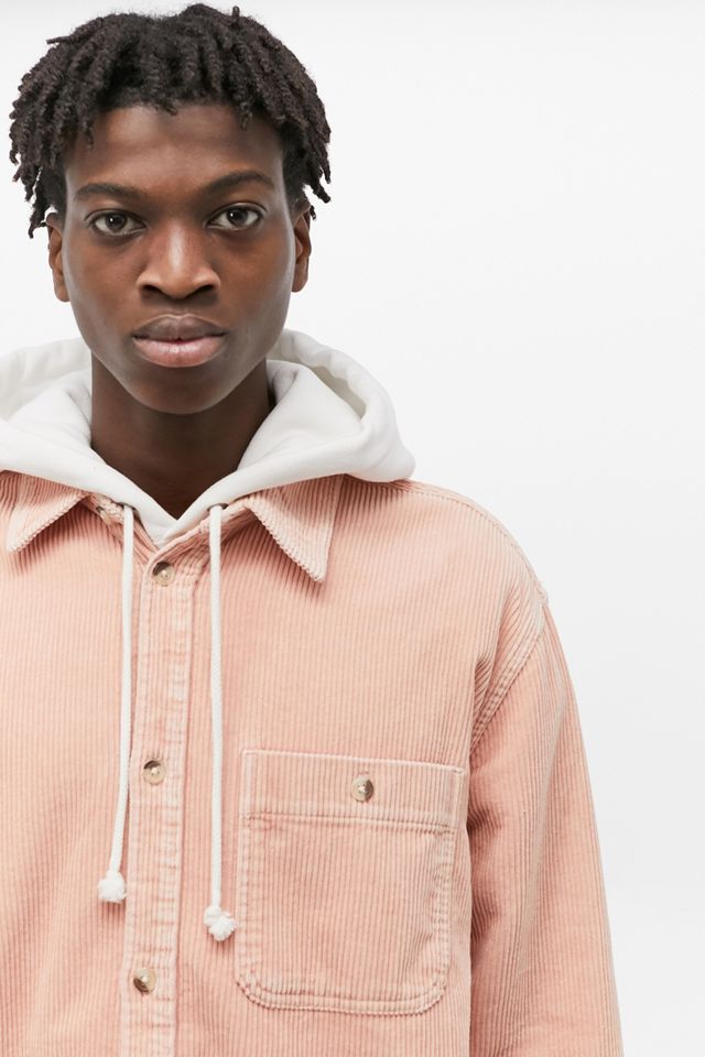 BDG Coral Big Corduroy Long-Sleeve Shirt #1