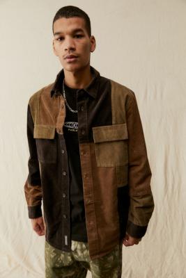 urban outfitters patchwork corduroy jacket