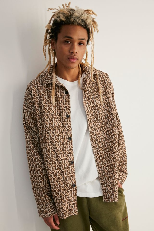 Stussy paisley coach on sale jacket