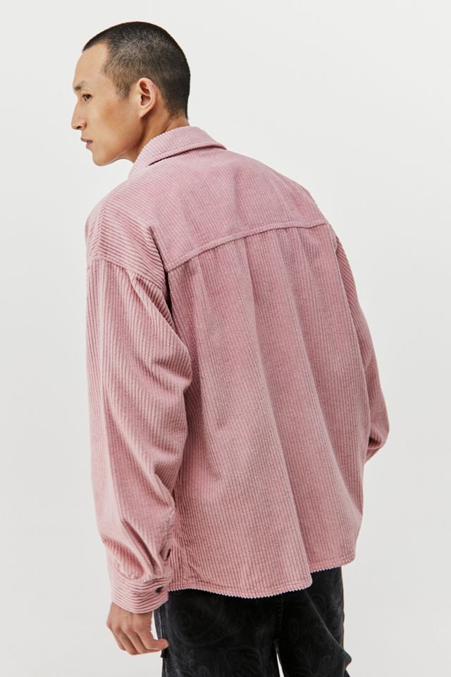 BDG Pink Jumbo Corduroy Shirt #2