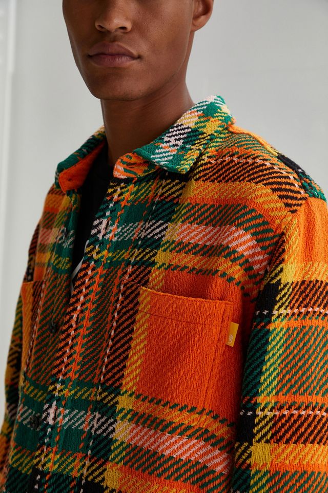 BDG Arancione Twill Overshirt #4