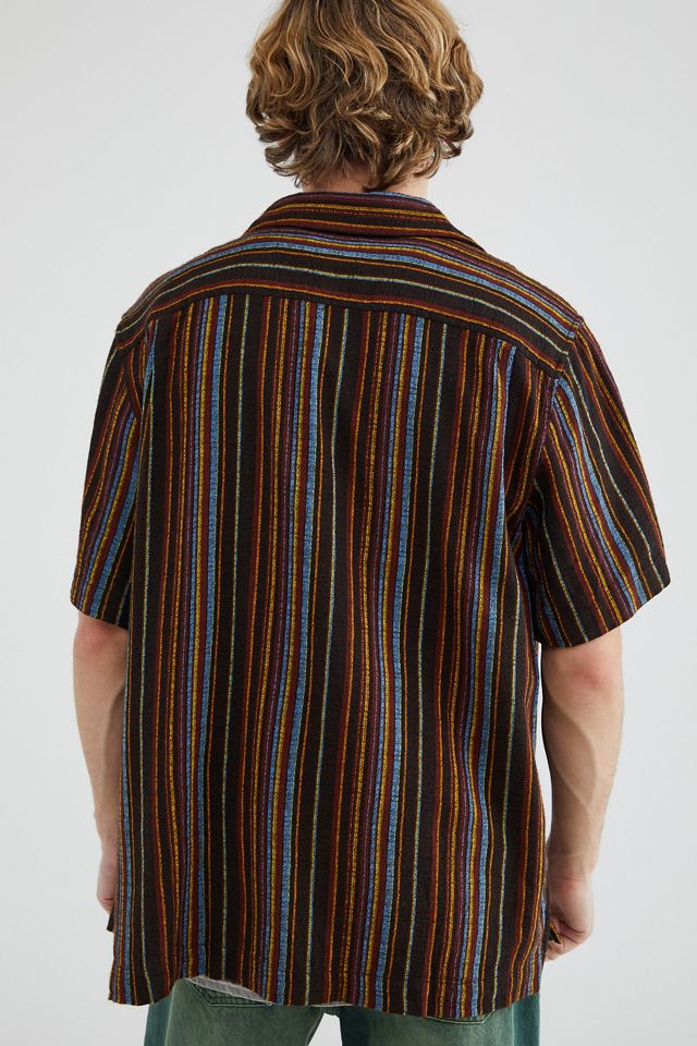 BDG Eli Stripe Short Sleeve Shirt #2
