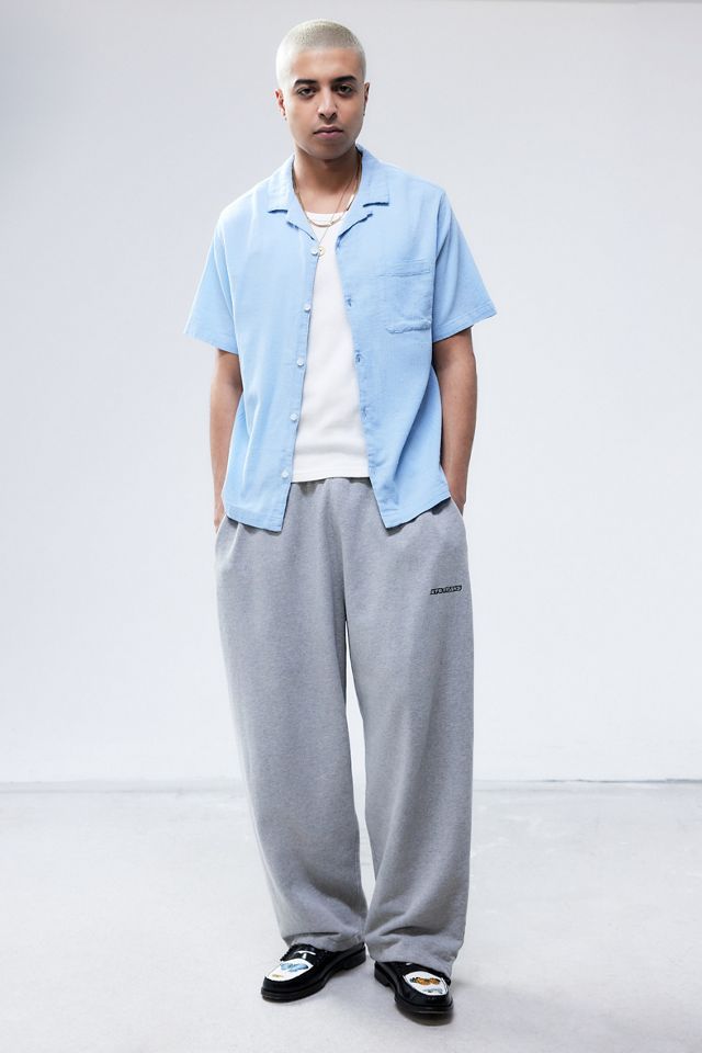 UO Light Blue Crinkle Shirt #2