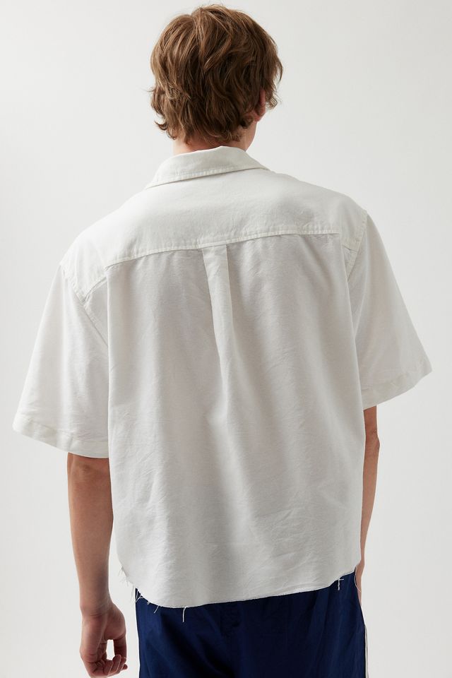 UO Cropped Oxford Shirt #3