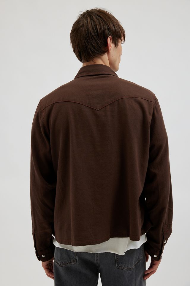 BDG Western Cropped Shirt #4