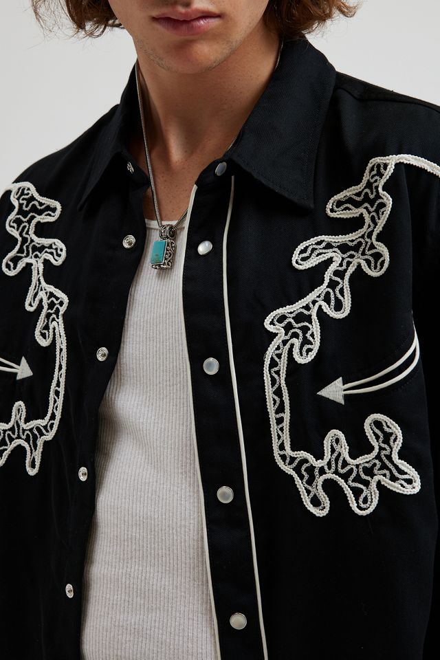 BDG Embroidered Party Shirt #1