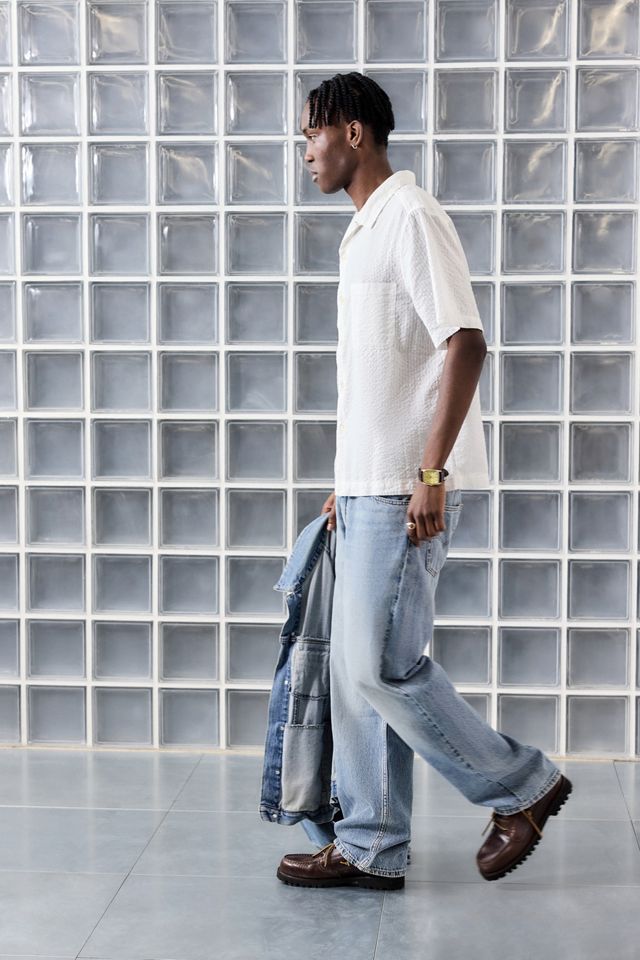 Loom White Seersucker Shirt #1