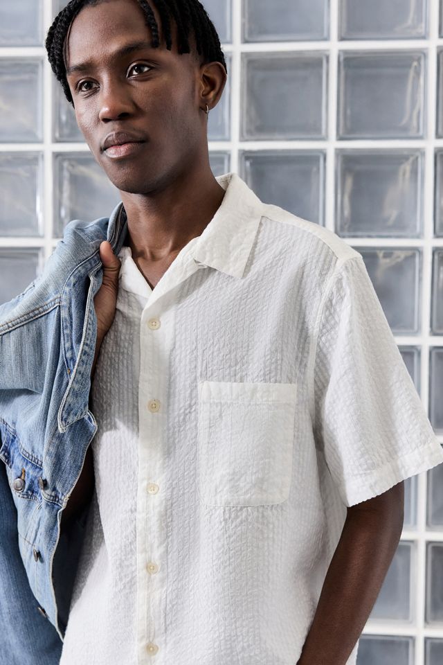 Loom White Seersucker Shirt #2