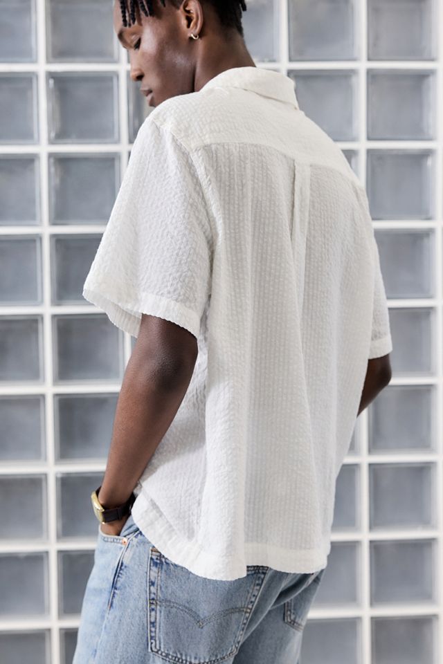 Loom White Seersucker Shirt #3