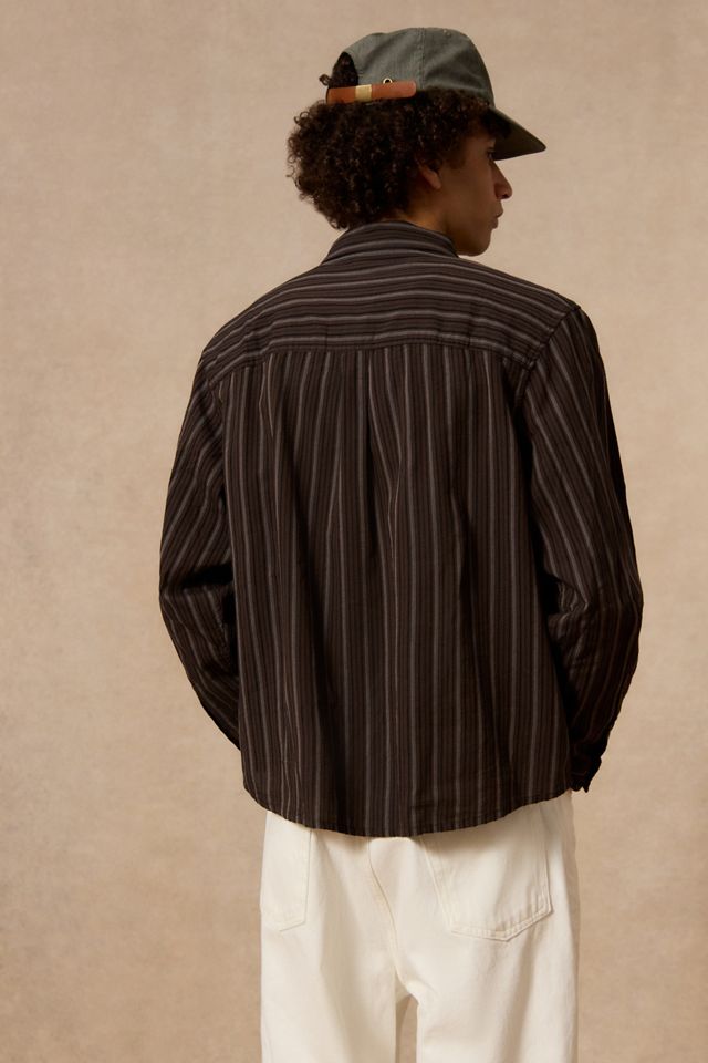 Loom Brown Nolan Stripe Shirt #3